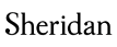 sheridan